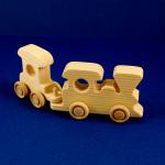 Train Birthday Party Favors - Package Of 5 Wood..
